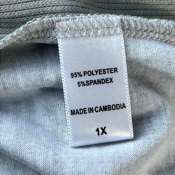 MUK LUKS Women's Cloud Knit Love to Layer Long Sleeve Open Front Cardigan 1X - Picture 15 of 15